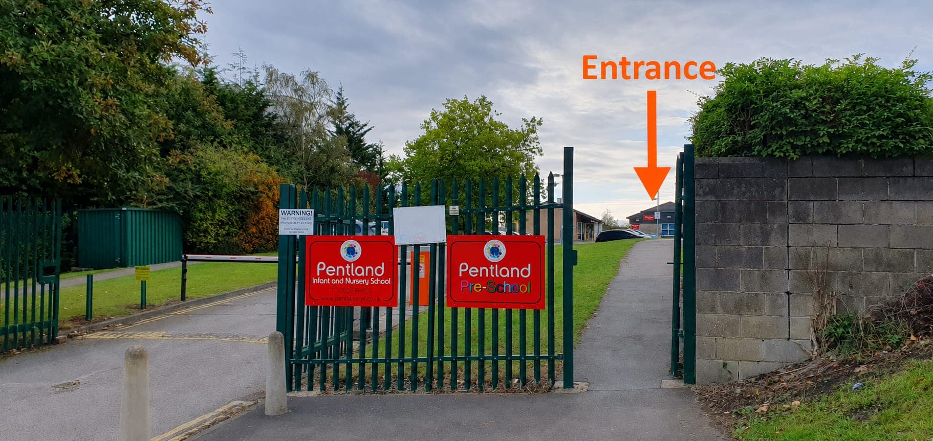Parking directions